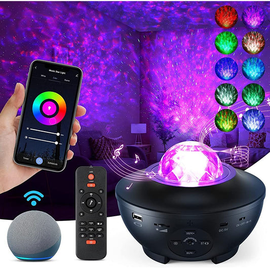 Galaxy Ocean Light Projector