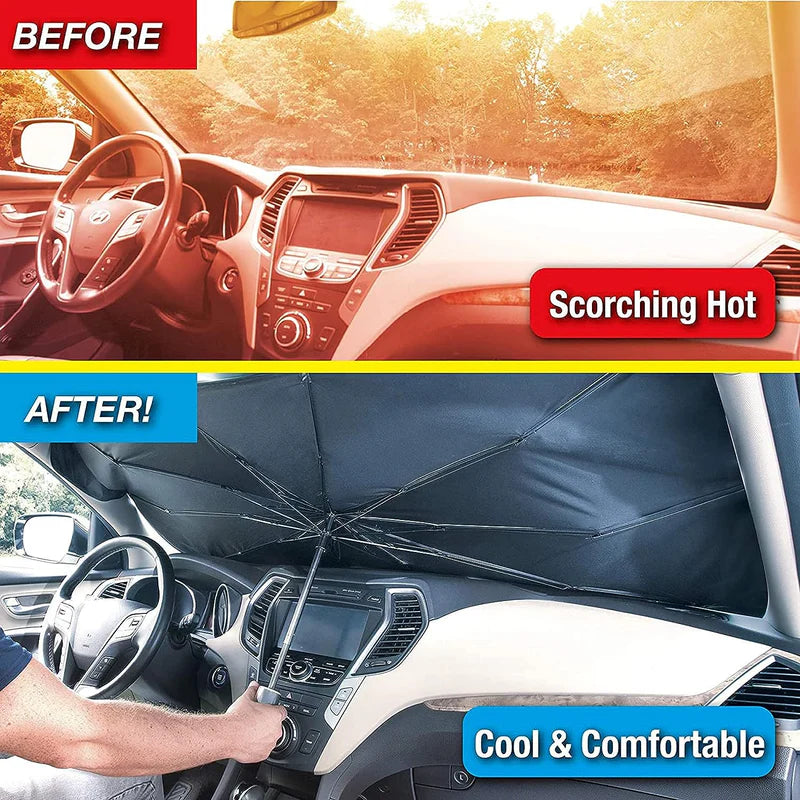 غطاء حماية زجاج السيارة من الشمس | Car Windshield Sun Shade
