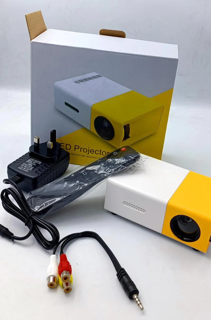 بروجيكتور YG-300 المحمول لمشاهدة الأفلام والألعاب | Mini Projector