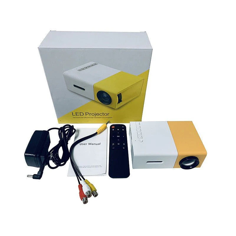 بروجيكتور YG-300 المحمول لمشاهدة الأفلام والألعاب | Mini Projector